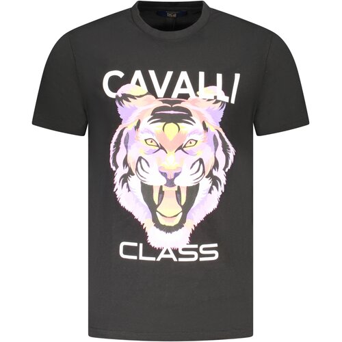 Cavalli Class SHORT SLEEVE T-SHIRT MEN BLACK Cene