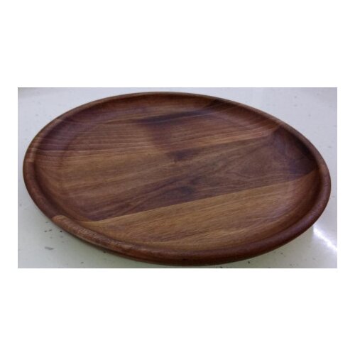 Wood Holz tanjir plitki fi 250 x 20 mm ( 6060 ) orah Slike