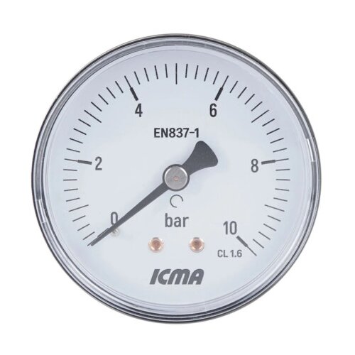 ICMA Manometar 1/4" 63mm 0-10 bara 243 Cijene