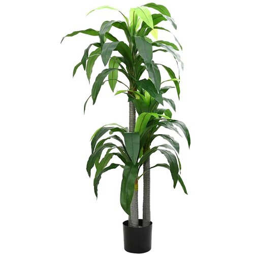 VidaXL Umetno drevo Dracaena 36 listov 180 cm zelena Slike