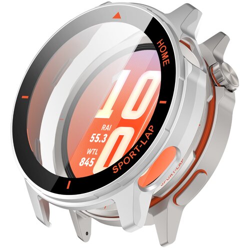 INF Ohi&scaron;je iz PC z za&scaron;čitnim kaljenim steklom za Huawei Watch GT Runner2 &ndash; integrirano ohi&scaron;je-folija, enostavna namestitev, več barv Srebrna/Oranž, (5000264453) Cene