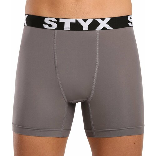 STYX Men's functional boxer shorts dark grey Slike
