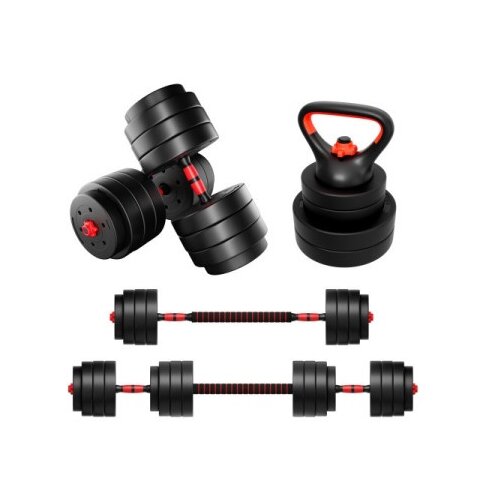 Athler Lion 45 set tegova 40kg - bučice i &amp;scaron;ipka 4u1 ( 8411 ) Slike