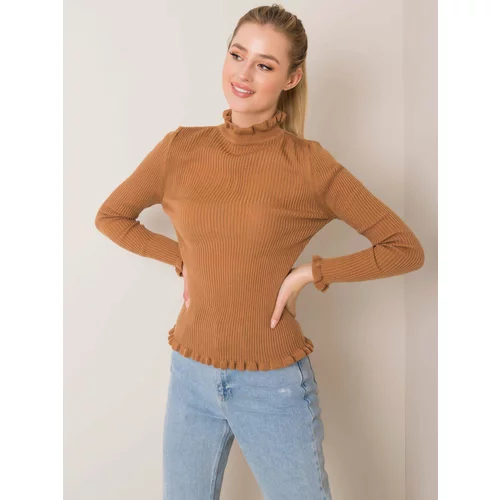 Fashion Hunters Brown sweater from Emille RUE PARIS