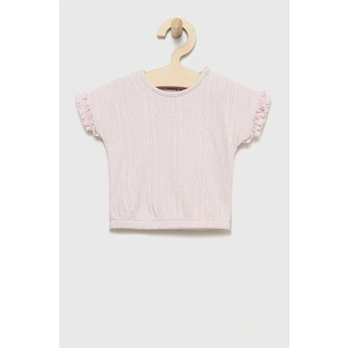 name it Otroški t-shirt roza barva