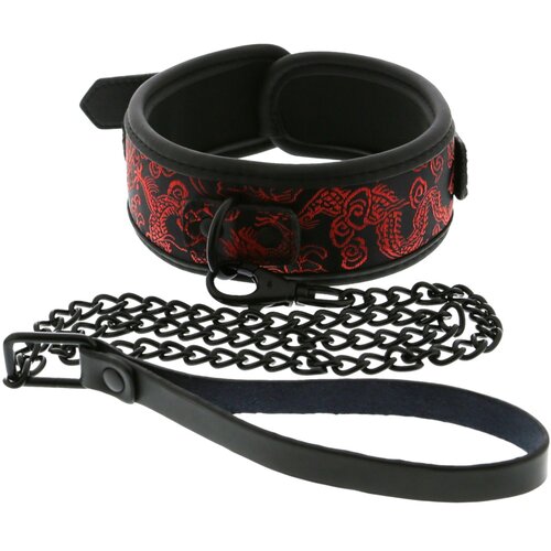 DREAMTOYS Blaze - ogrlica i povodac set (crvena) Slike
