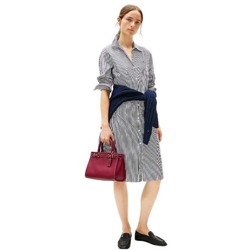 Tommy Hilfiger prugasta midi ko&amp;scaron;ulja-haljina Slike