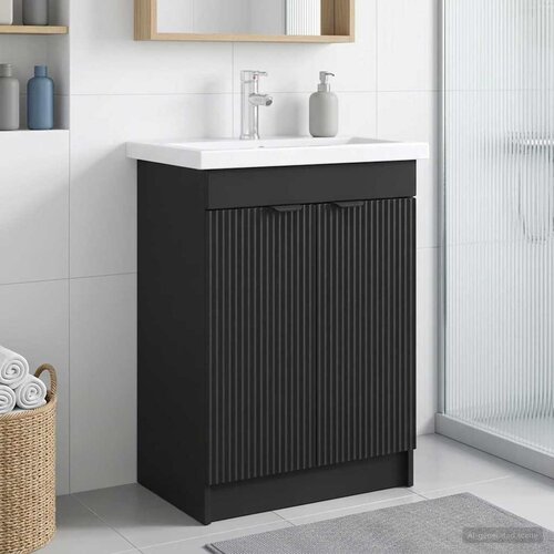  ispod umivaonika Crna 56 x 37,5 x 81 cm Cijene