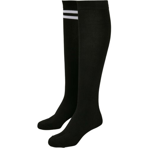 Urban Classics Accessoires Women's College Socks 2-Pack Black Slike