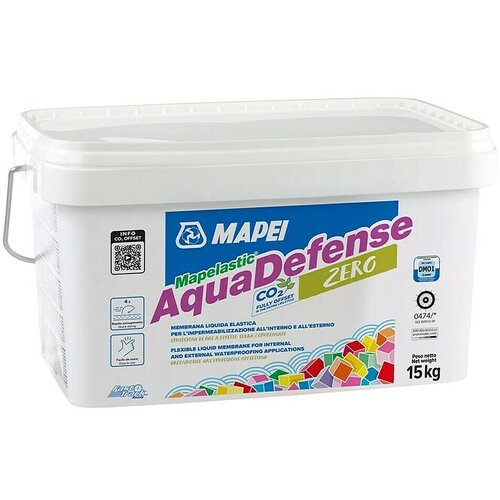MAPEI Vodoodbojni omet Mapelastic AquaDefense (15 kg, Modra) Cene
