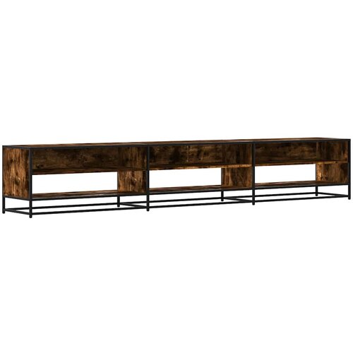 vidaXL TV omarica dimljeni hrast 270x40x46 cm inženirski les, (21670904) Cene