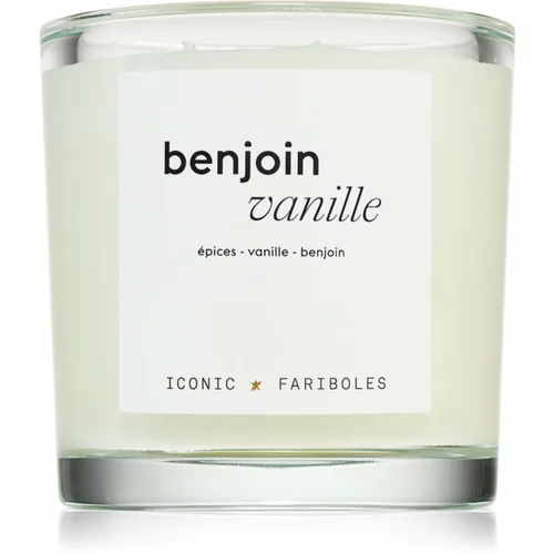 FARIBOLES Iconic Benzoin Vanilla mirisna svijeća 400 g