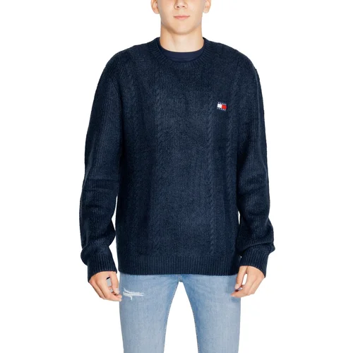 Tommy Hilfiger Puloverji TJM CABLE KNIT DM0DM19440 Modra