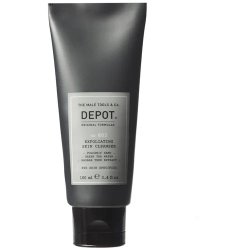 Depot 802 Exfoliating skin cleanser - piling za čišćenje i eksfolijaciju lica 100ml