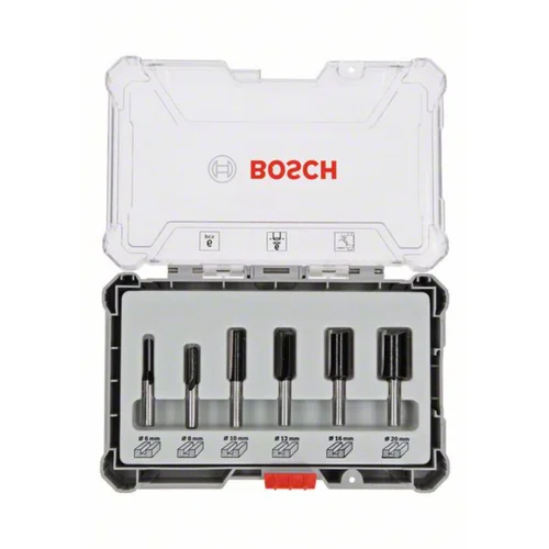 Bosch 6-dijelni set nut glodala, promjer