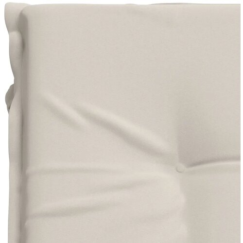  Jastučić za ležaljku GEMERT 100% poliester Bijela - Bijela 190 x 70 x 9 cm Melange Slike