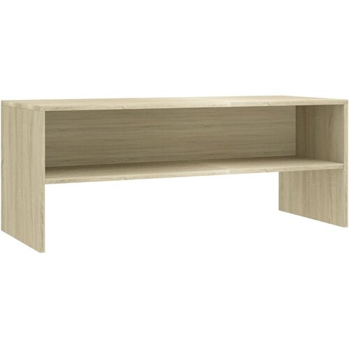Maison Chic TV omarica - TV stojalo - Televizijska omarica sonoma hrast 100x40x40 cm iverna plo&amp;scaron;ča, (21699770) Slike