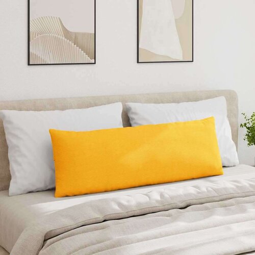  Jastučići za sofu 2 pcs Svijetlo žuta 120 x 40 cm Slike