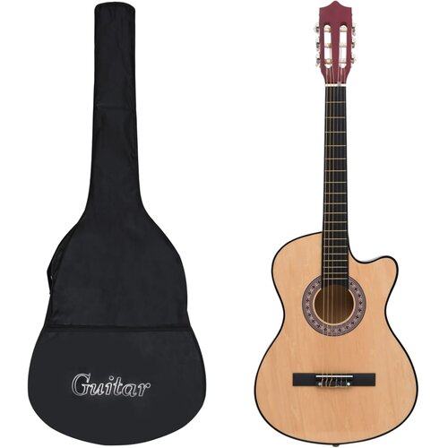VidaXL 12-dijelni set akustične gitare Western s prorezom 6 žica 38 Slike