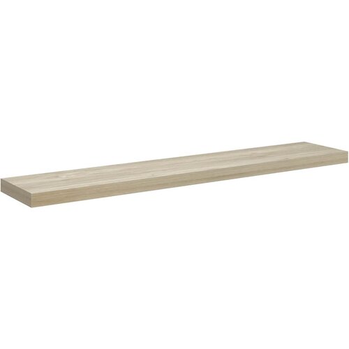  Plutajuće zidne police 2 kom boja hrasta 120x23,5x3,8 cm MDF Slike