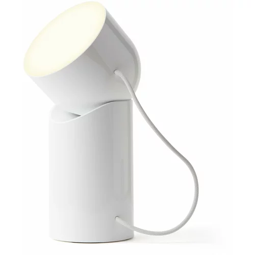 Lexon Bijela LED stolna lampa (visina 14 cm) Orbe –