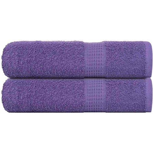 vidaXL Brisače za tuširanje 2 kos vijolična 70x140 cm 360 g/m² bombaž Cene