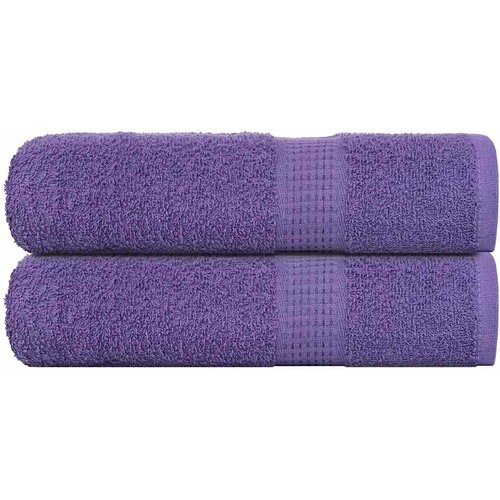 vidaXL Ručnici za tuširanje FROGN 2 kom. ljubičaste 70x140 cm 360 g/m² - Ljubičasta 70 x 140 cm 2 Cene