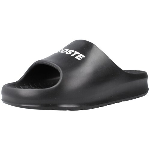 Lacoste Japonke SERVE SLIDE 2.0 SYNTHETIC Črna Slike