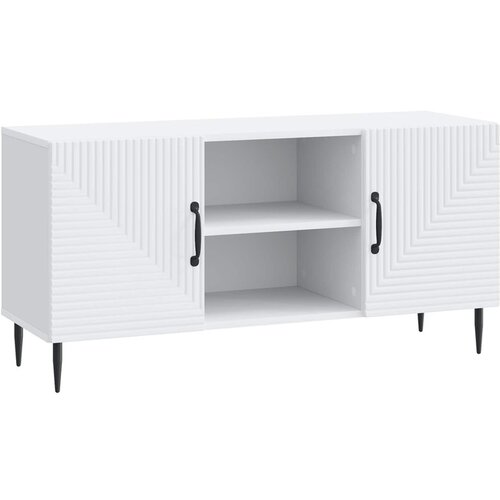 vidaXL TV ormar Bijela 102 x 34 5 x 50 cm Konstruirano drvo - Bijela Cijene