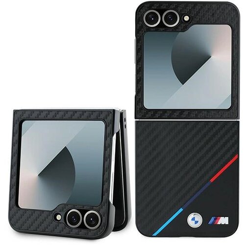 BMW OVITEK ZA OVITEK TRIKOLOR CARBON ZA SAMSUNG GALAXY Z FLIP 6 ČRN, (21899450) Cene
