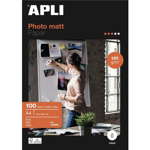 Apli Foto papir A4 Matt 120g 100 listov, (20366163) Cene