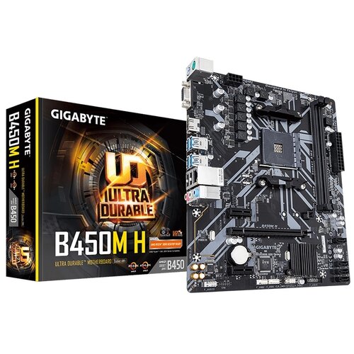 Mb GIGABYTE B450M H AMD B450;2xDDR4 VGA,HDMI;micro ATX Cijene
