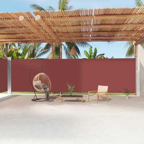  Uvlačiva bočna tenda smeđa 220 x 1200 cm Cijene