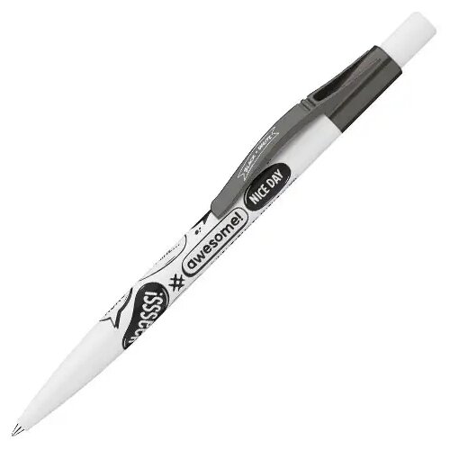 ICO Black and Write kemični svinčnik beli 0,8mm Cene