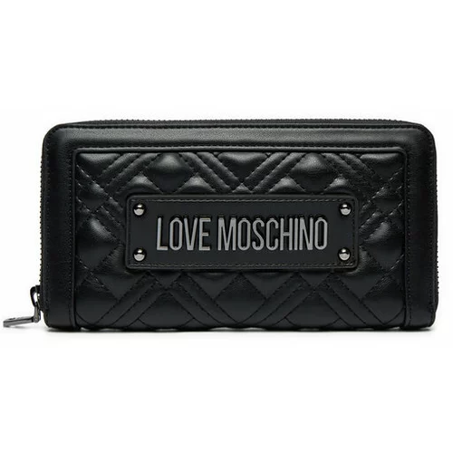 Love Moschino Velika ženska denarnica JC5600PP1LLA000A Črna