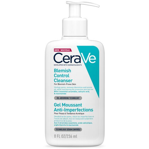CeraVe gel za čišćenje kože sklone nepravilnostima, 236 ml Slike