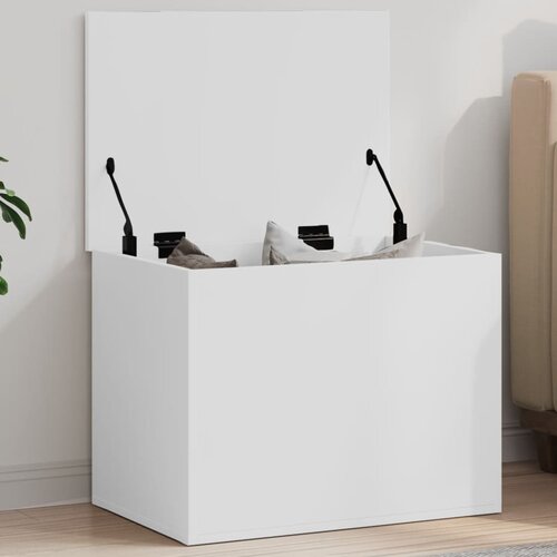 The Living Store &amp;Scaron;katla za shranjevanje bela 60x42x46 cm inženirski les - &amp;Scaron;katla Za Shranjevanje, (21456300) Slike