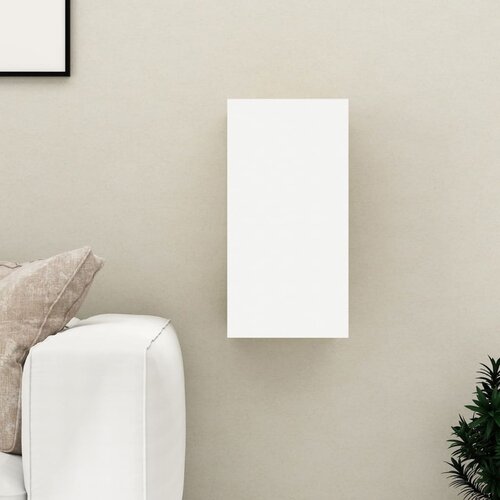 vidaXL TV omarica bela in sonoma hrast 30,5x30x60 cm iverna plošča Cene