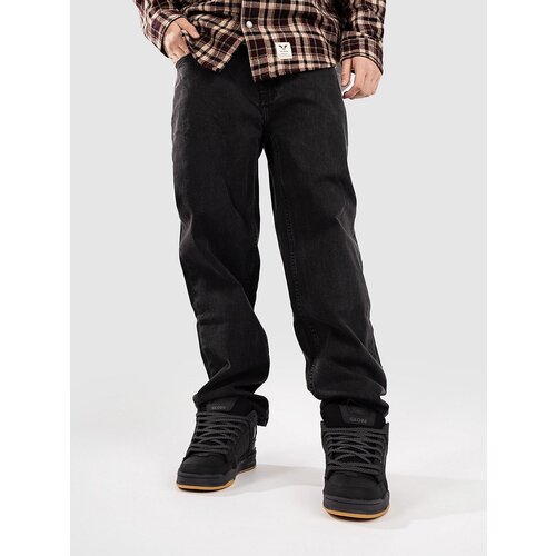 Denim Project Chicago Tapered Recycled Kavbojke jaffa black washed Cene