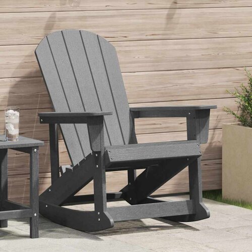  Adirondack ljuljačka Svijetlo siva HDPE Slike