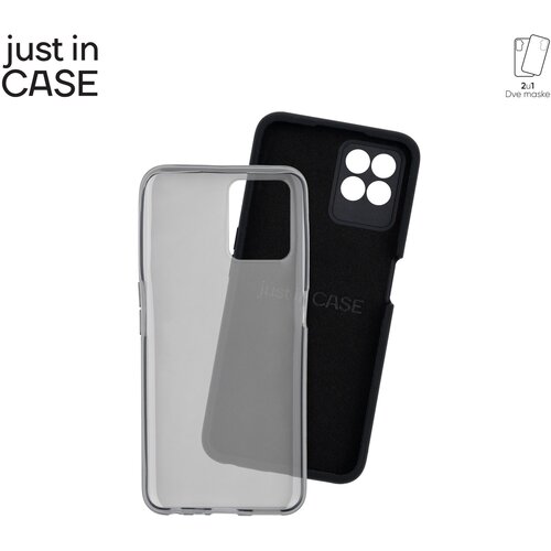 Just In Case 2u1 extra case mix paket crni za realme 8i Slike
