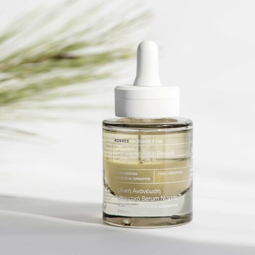 Korres Black Pine dvofazni pomlajevalni serum za noč 30 ml Slike