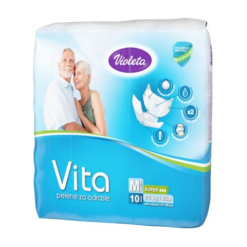 Violeta Pelene za odrasle Vita 10M Super Slike