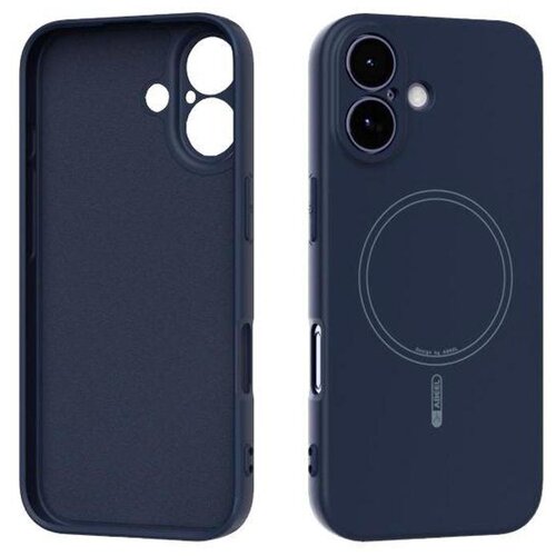 Chameleon Gumiran magnetni ovitek (TPU Magnetic Pastel) za Apple iPhone 17, moder Cene