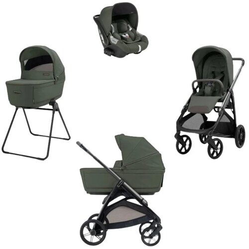 Inglesina kolica za bebe 3u1 Aptica Darwin Green, 0m+ Slike
