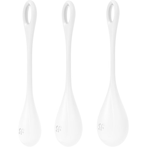 Satisfyer Vaginalne kroglice Yoni Power 1, bele Cene