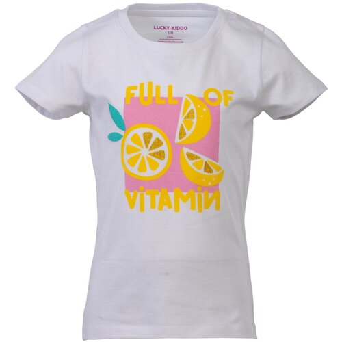 Lucky Kiddo majica KR LK-KGT SS 1_25 Ž bijela 104 Cijene