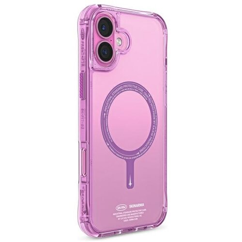 Skins OVITEK SKINARMA SAIDO ZA IPHONE 16 PLUS 6.7 MAGNETNI POLNILNI ROZA, (21971851) Cene