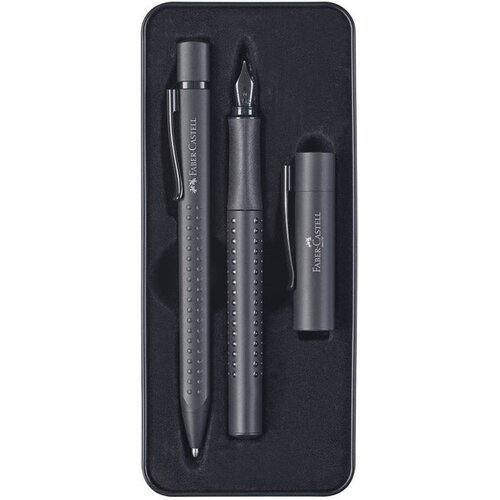  GARNITURA OLOVKA KEMIJSKA PLUS NALIVPERO GRIP 2011 EDITION U MET.KUT. FABER CASTELL 201626 MAT CRNA Cene