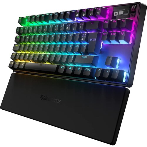 Steel Series Apex Pro TKL keyboard Gaming USB + RF Wireless + Bluetooth QWERTZ German Black Cijene